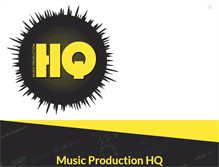 Tablet Screenshot of musicproductionhq.com